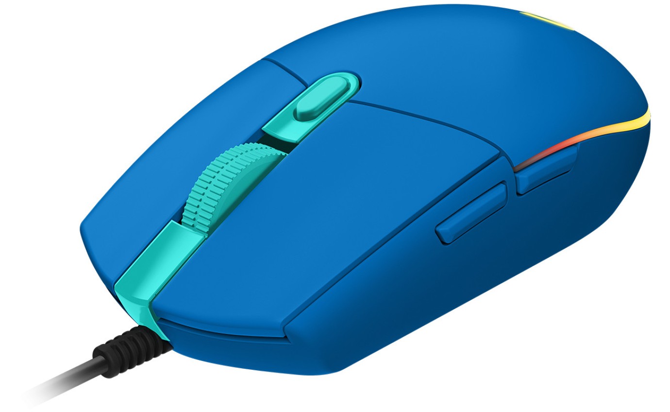 Logitech G G203 Lightsync Gaming Mouse (Blue) 910005792