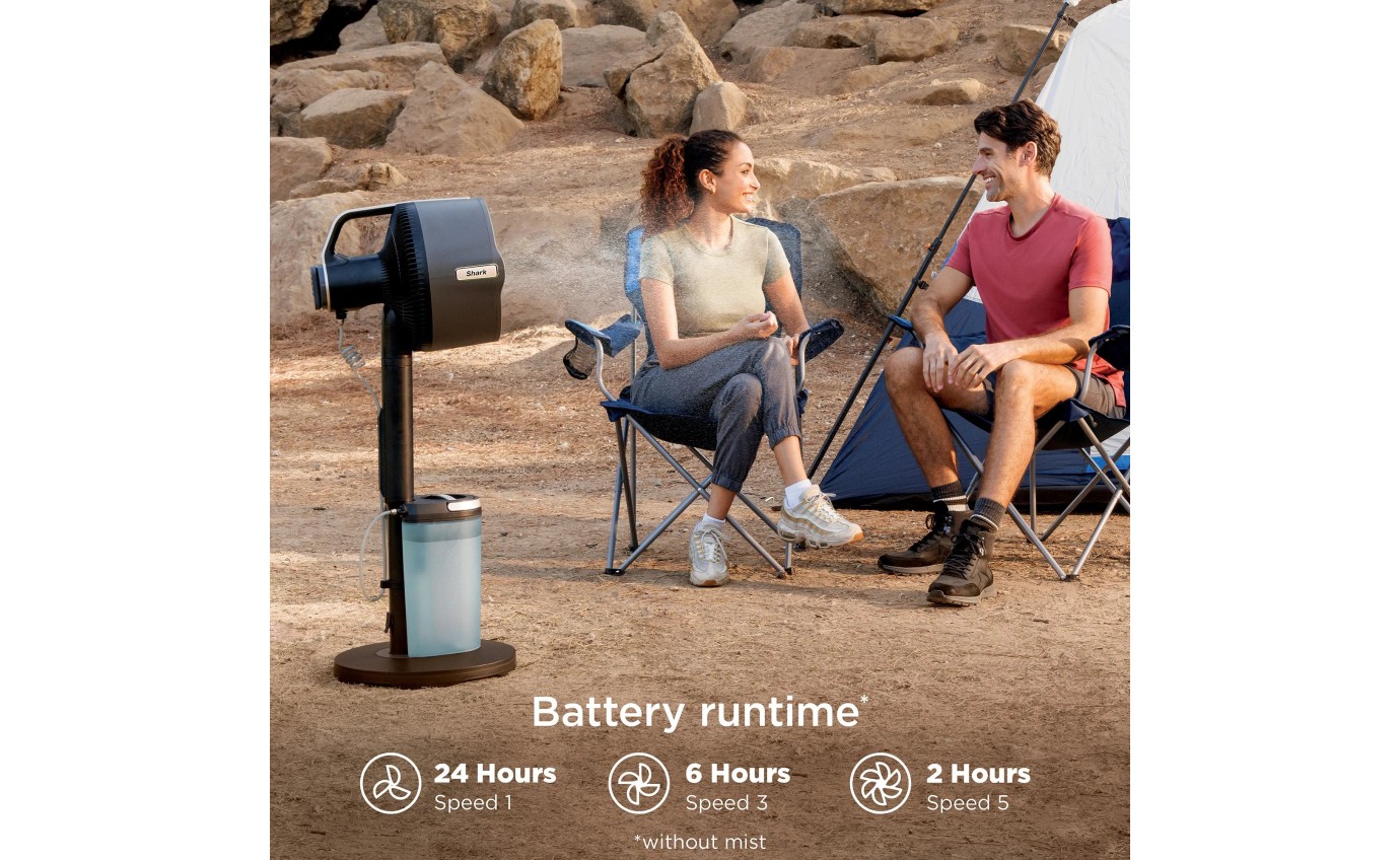 Shark FlexBreeze Pro Mist Indoor Outdoor Fan FA302ANZ