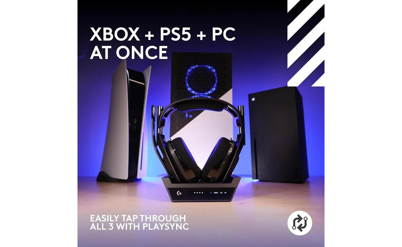 Logitech G Astro A50 X LIGHTSPEED Wireless Gaming Headset + Base Station (Black) 939002129