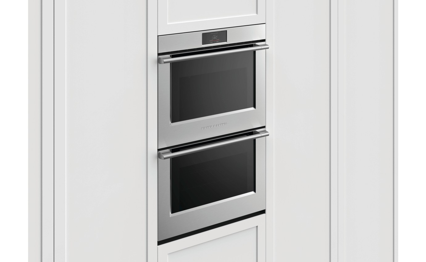 Fisher & Paykel 76cm Series 9 Professional Pyrolytic Double Oven OB76DPPTX1