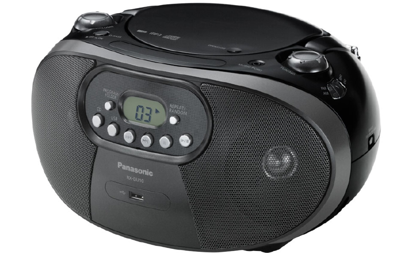 Panasonic Portable CD Radio RXDU10GNK