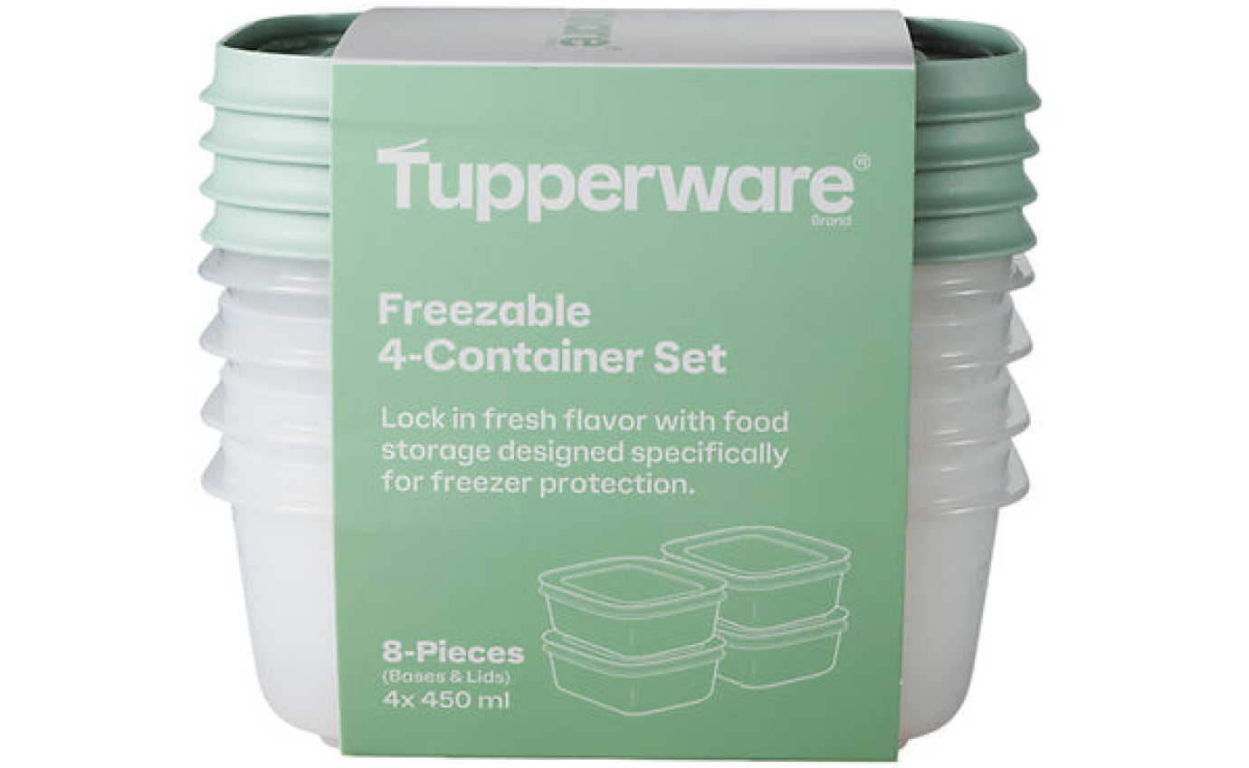 Tupperware Freezable Container Set of 4 TUPP0015