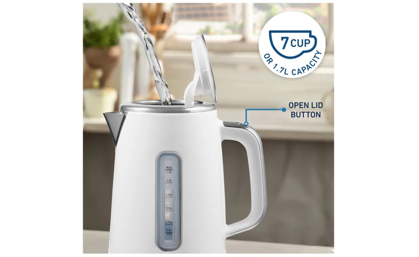 Sunbeam French Riviera Collection 1.7L Kettle (White) KEM8107WH