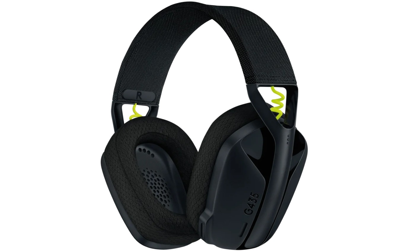 Logitech G G435 Lightspeed Wireless Gaming Headset (Black) 981001051