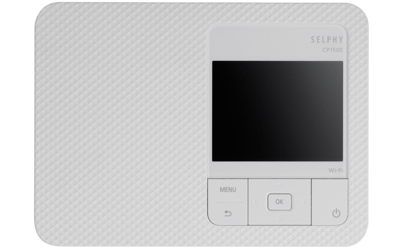 Canon Selphy Compact Photo Printer (White) CP1500WH