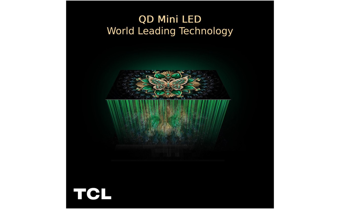 TCL 85 inch C8K Premium QD-Mini LED 4K 144Hz Google TV 85C8K