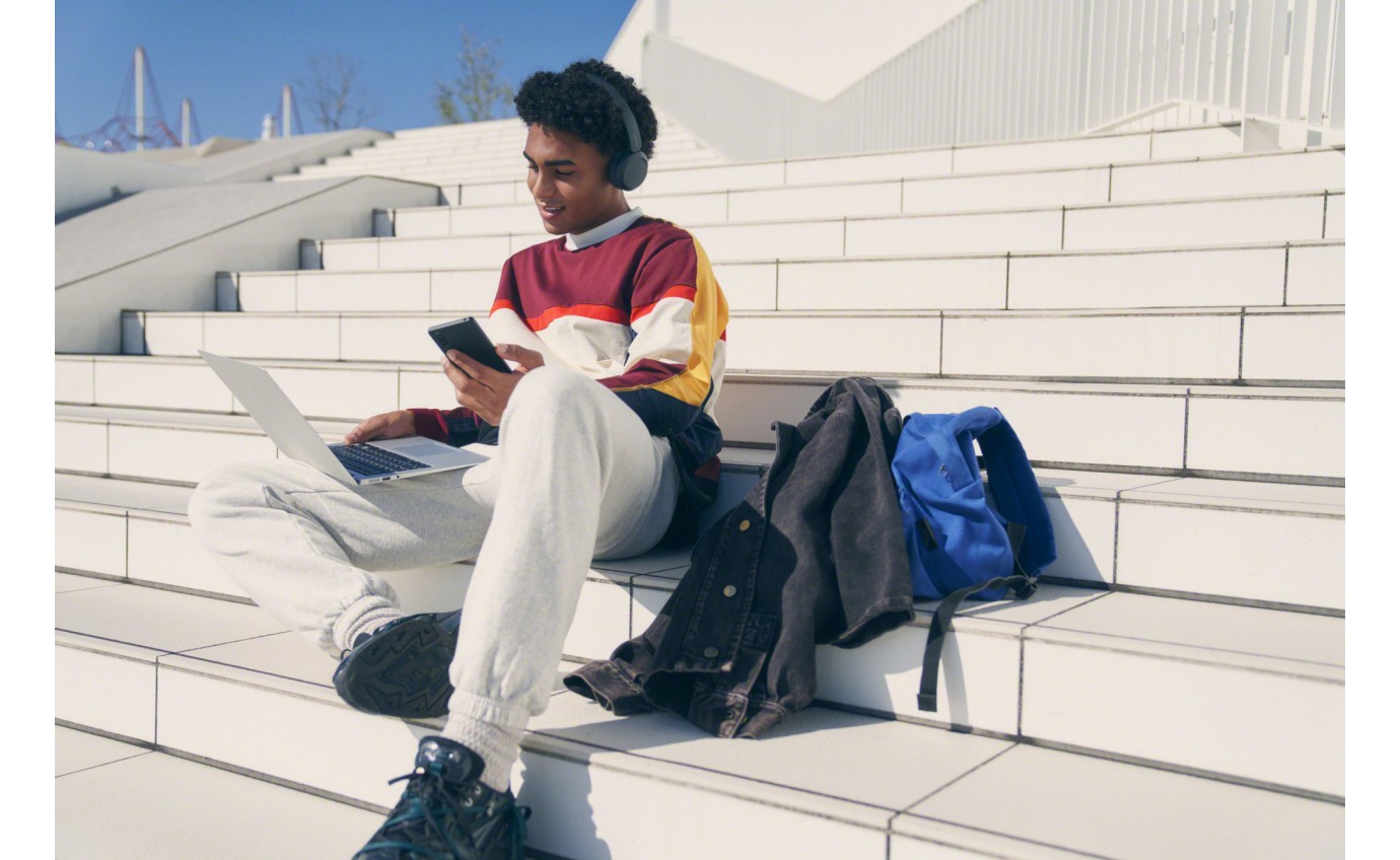 Sony Wireless Headphones (Black) WHCH520B