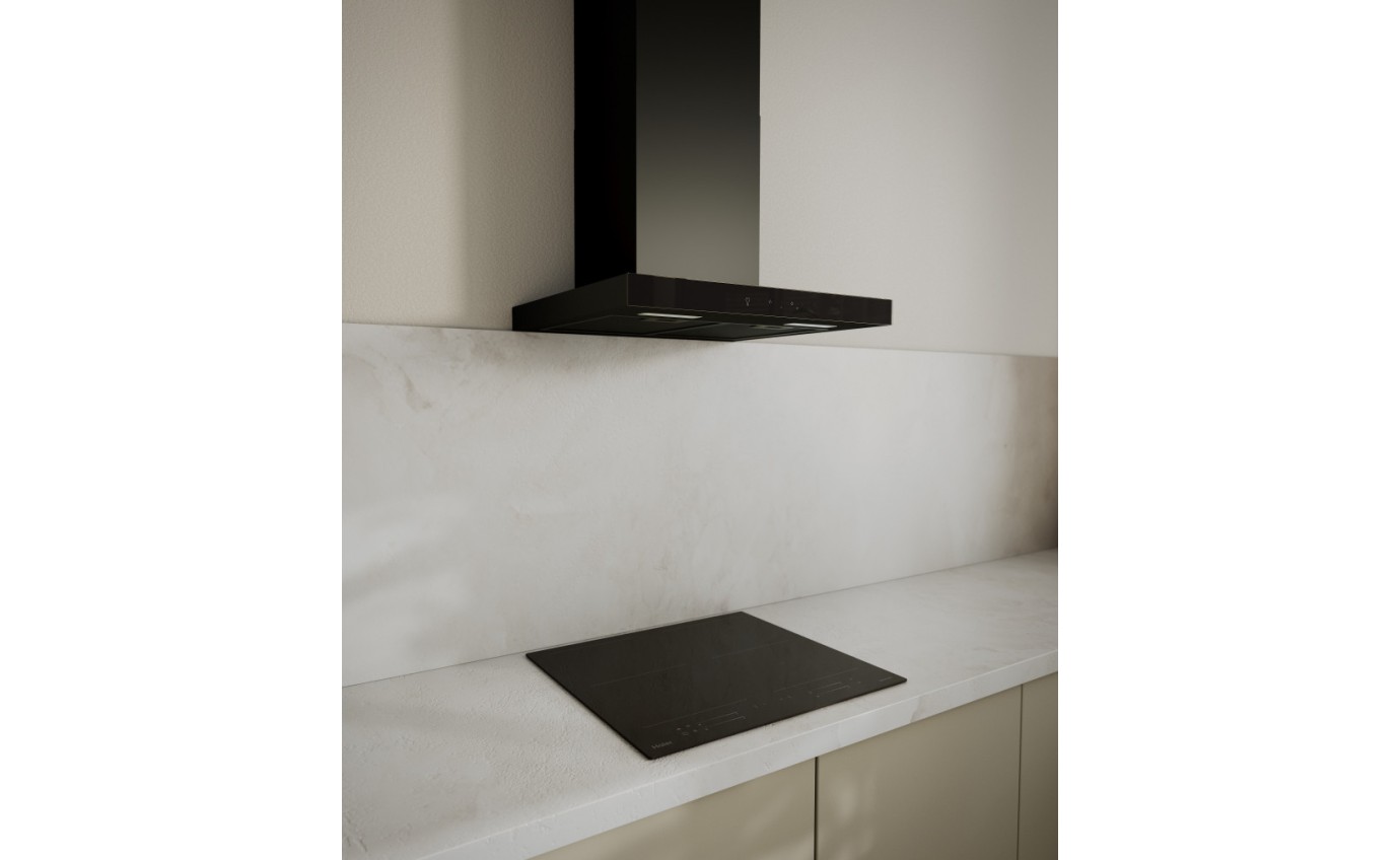 Haier 60cm 600 Series Box Chimney Wall Rangehood HC60BMB2