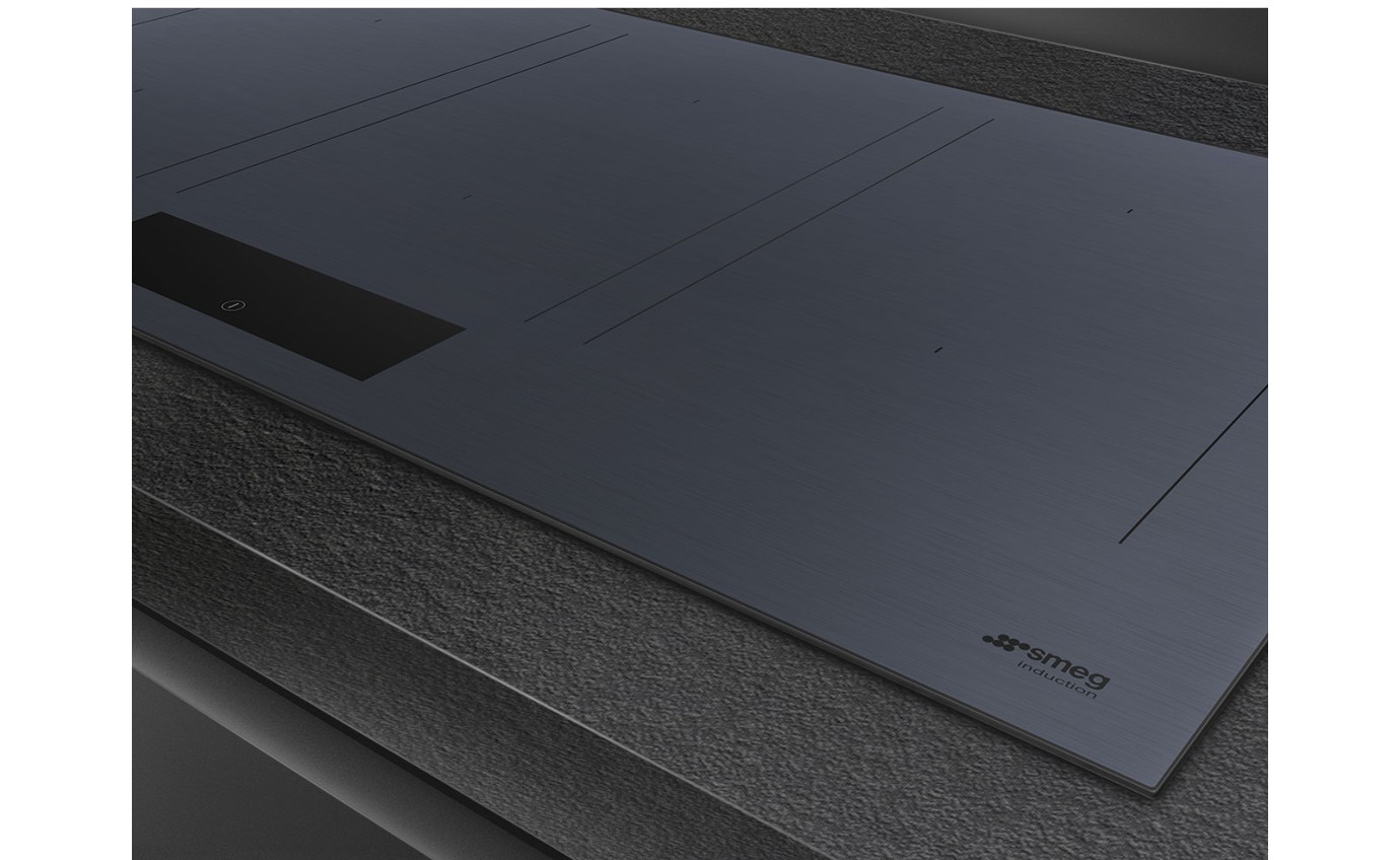 Smeg 90cm Linea Induction Cooktop (Neptune Grey) SIM1964DG
