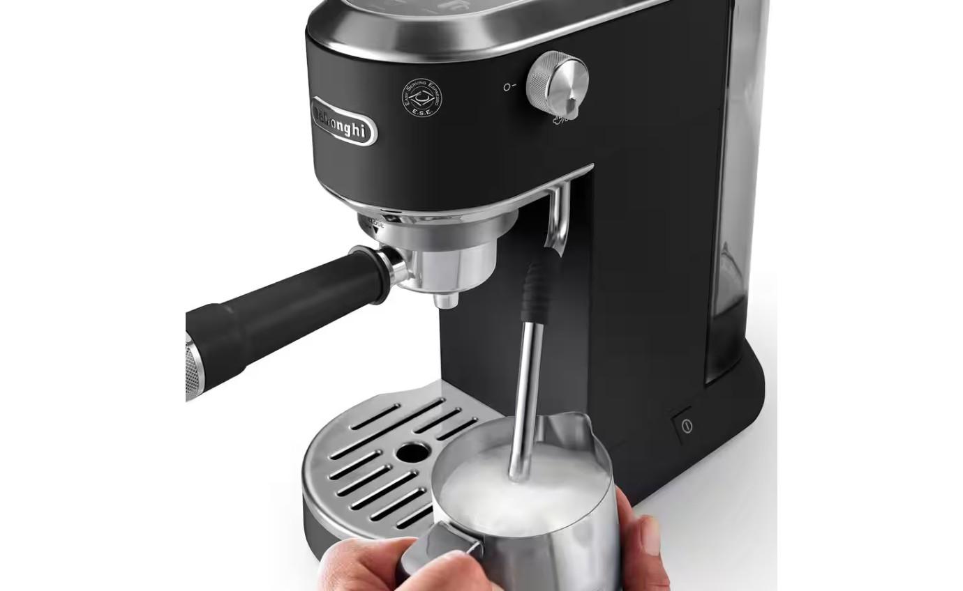 DeLonghi Dedica Duo Manual Coffee Machine (Black) EC890BK