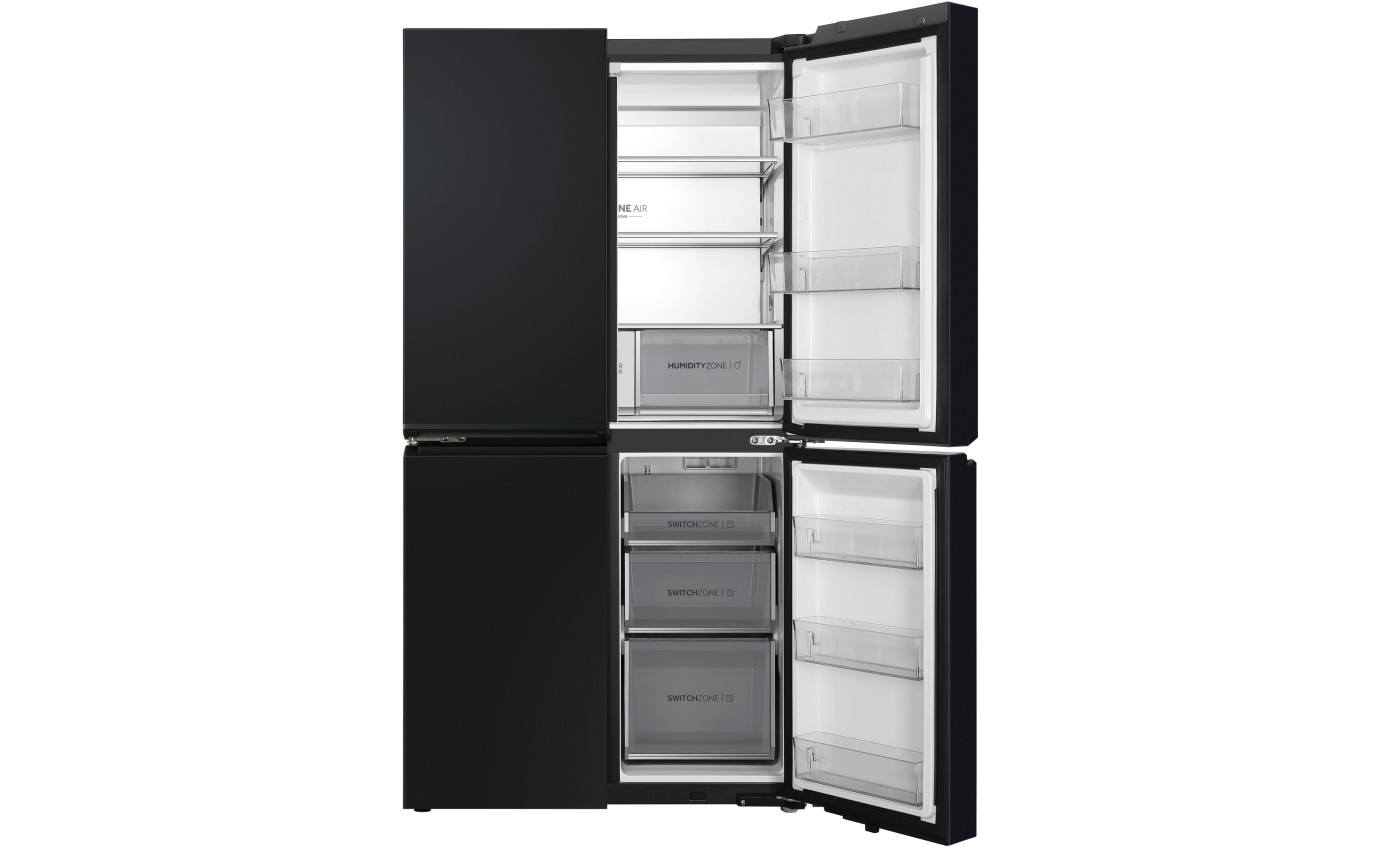 Haier 623L Quad Door Fridge (Black) HRF680YPC