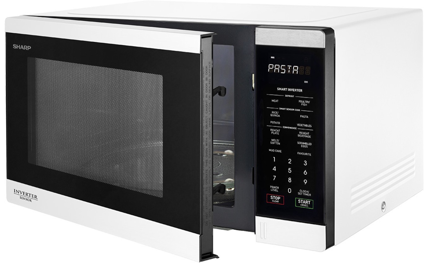 Sharp 34L 1200W Microwave Oven (White) R350EW
