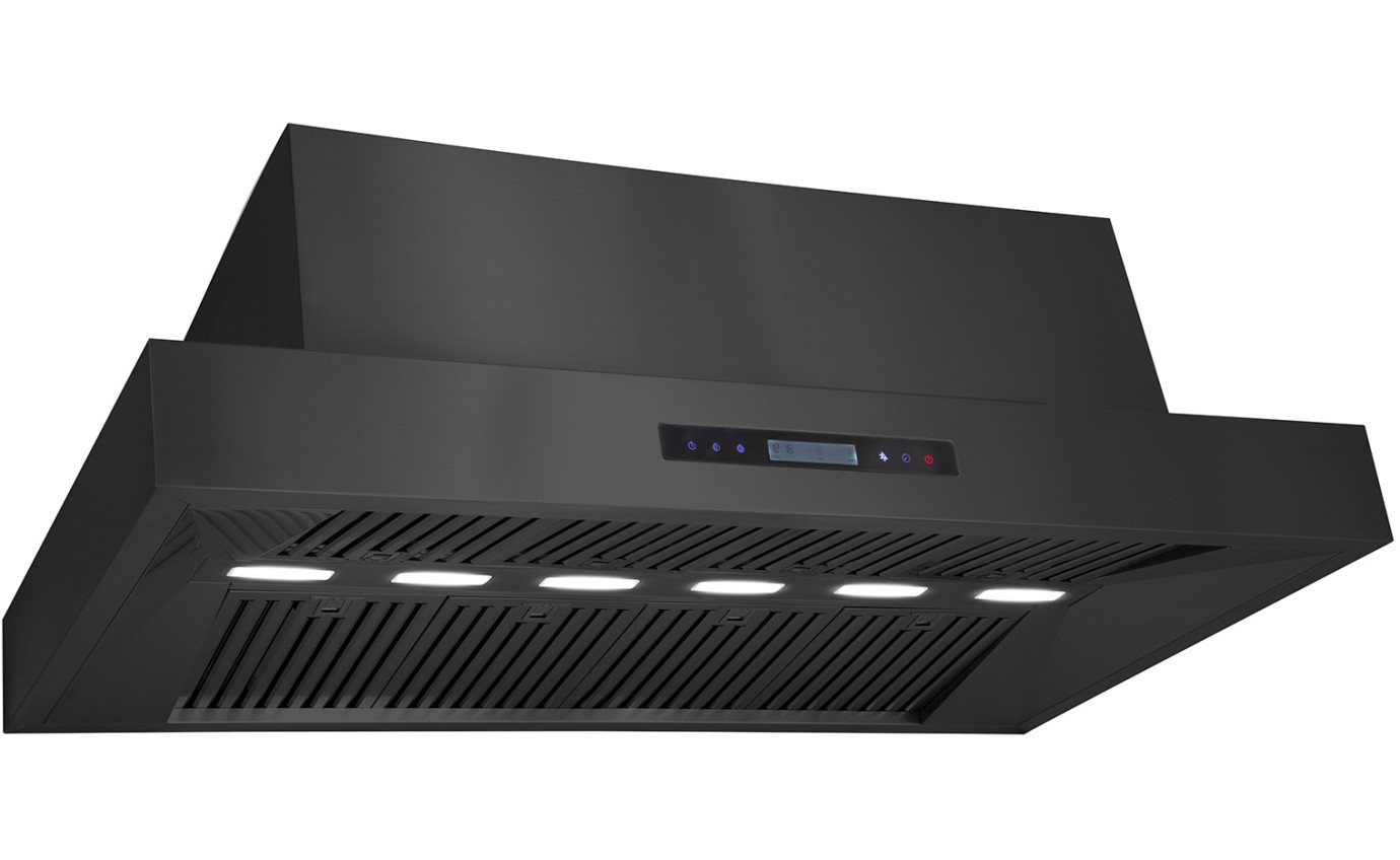 Excelsior 1480mm Wall Mounted BBQ Rangehood CXWB14802BLK