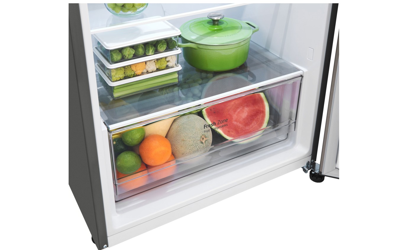 LG 375L Top Mount Fridge (Stainless Steel) GT5S