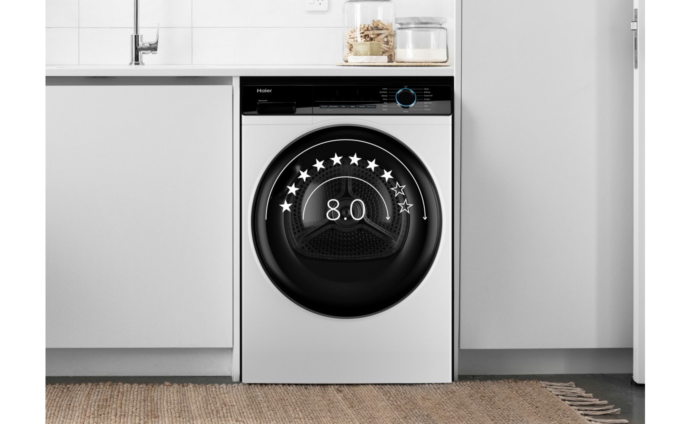 Haier 8kg Heat Pump Dryer HDHP80AW1