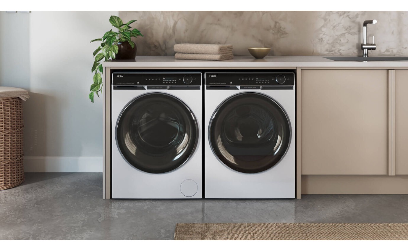 Haier 12kg 600 Series Front Loader Washing Machine (White) HWF12PXW2