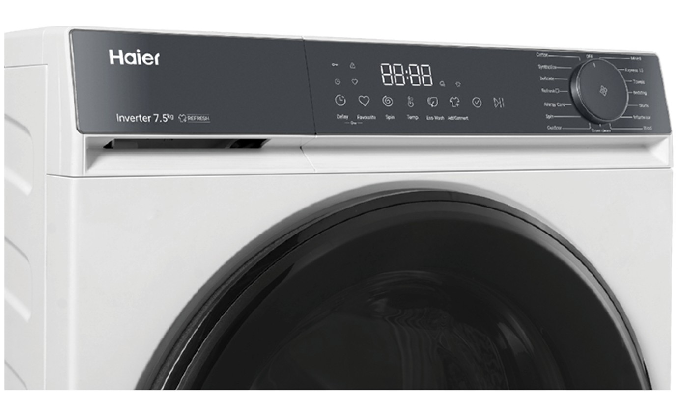 Haier 7.5kg 300 Series Front Load Washing Machine (White) HWF75KW1