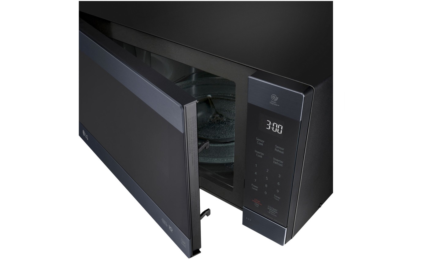 LG 56L 1200W NeoChef® Smart Inverter Microwave Oven (Matte Black) MS5696OMBS