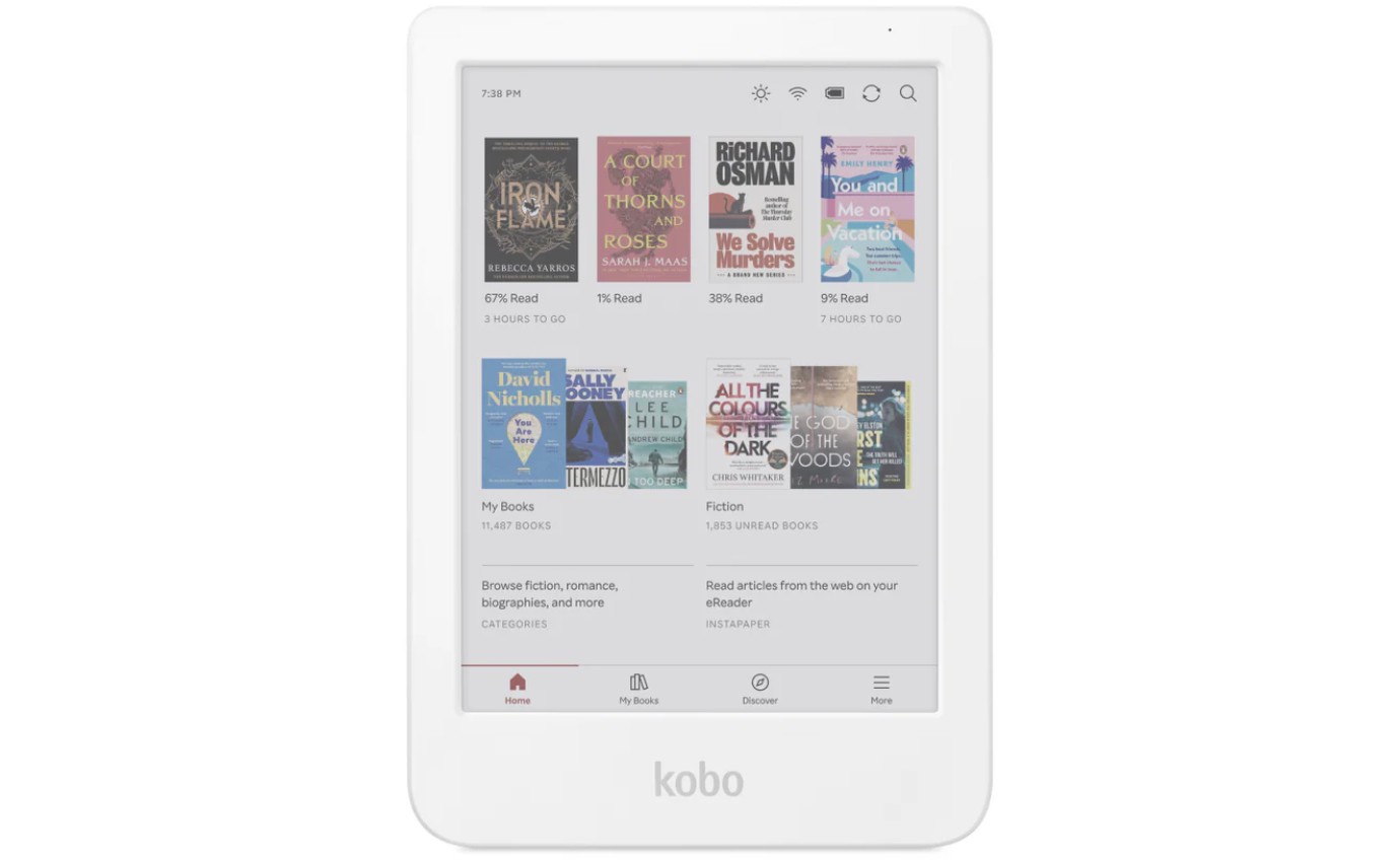 Kobo Clara Colour (White) N367KUWHKCK