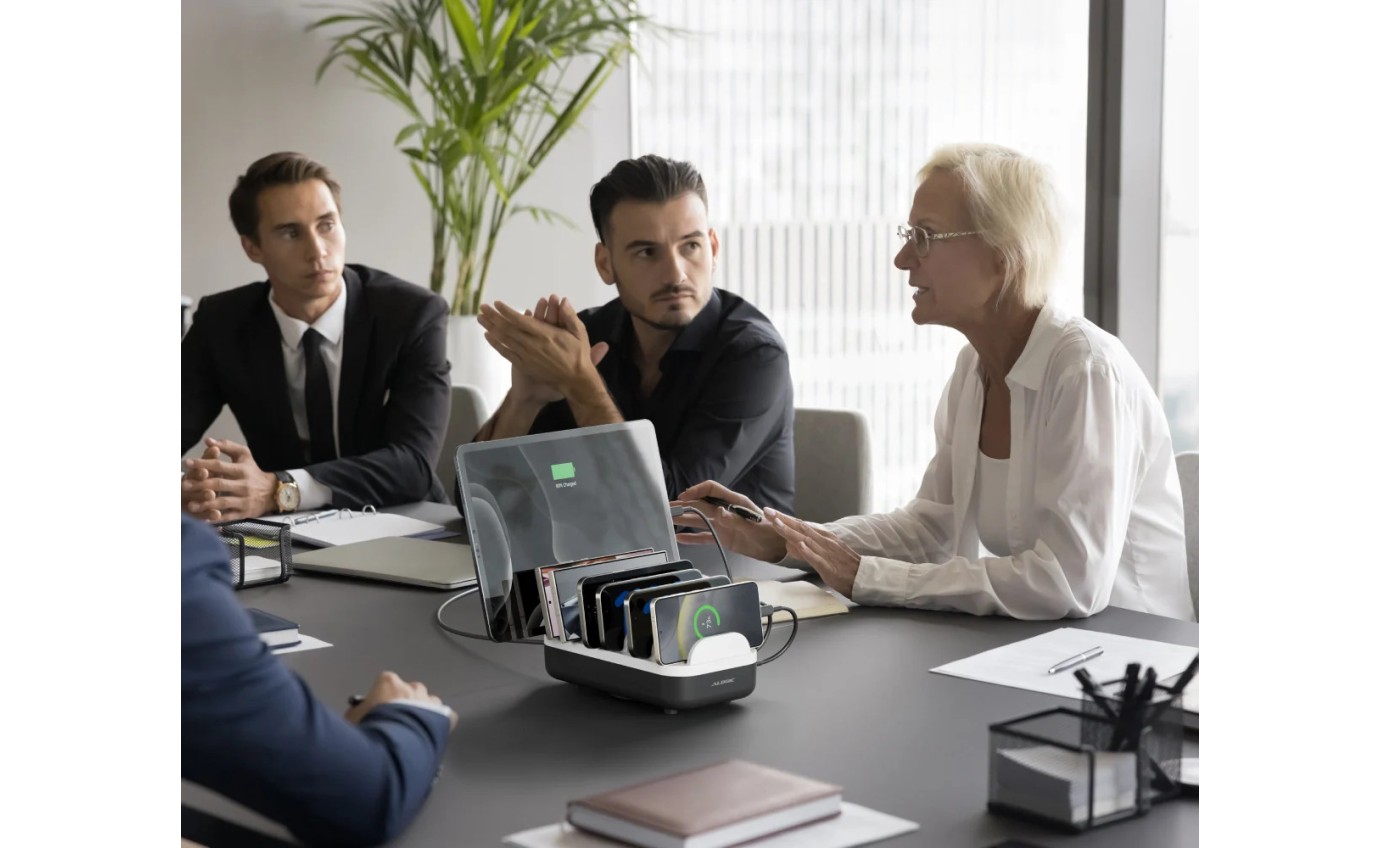 ALOGIC Powerfin 10 Port 100W USB-C Desktop Charging Station SBDCS10C