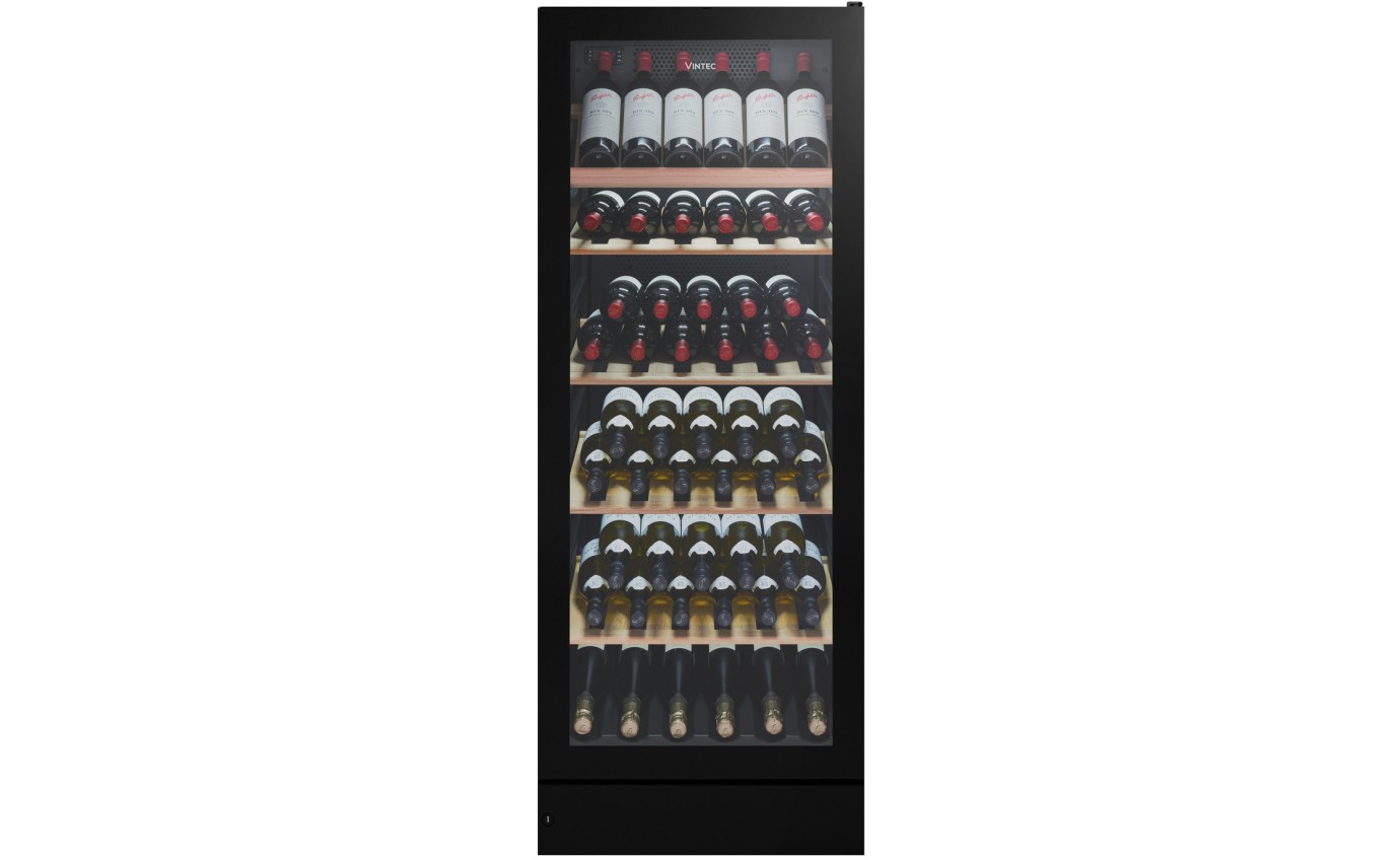 Vintec 148 Bottle Multi Zone Wine Cabinet (Black) VWM148SBAR