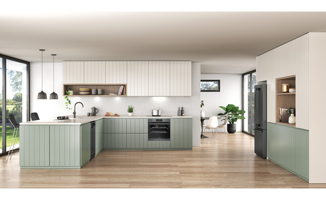 Westinghouse 60cm Multifunction PyroClean Oven with AirFry and SteamBake (Dark Stainless Steel) WVEP6717DD