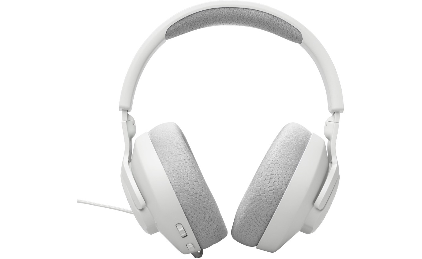 JBL Quantum 100 M2 Wired Over-Ear Headphones (White) JBLQTUM100M2WHT