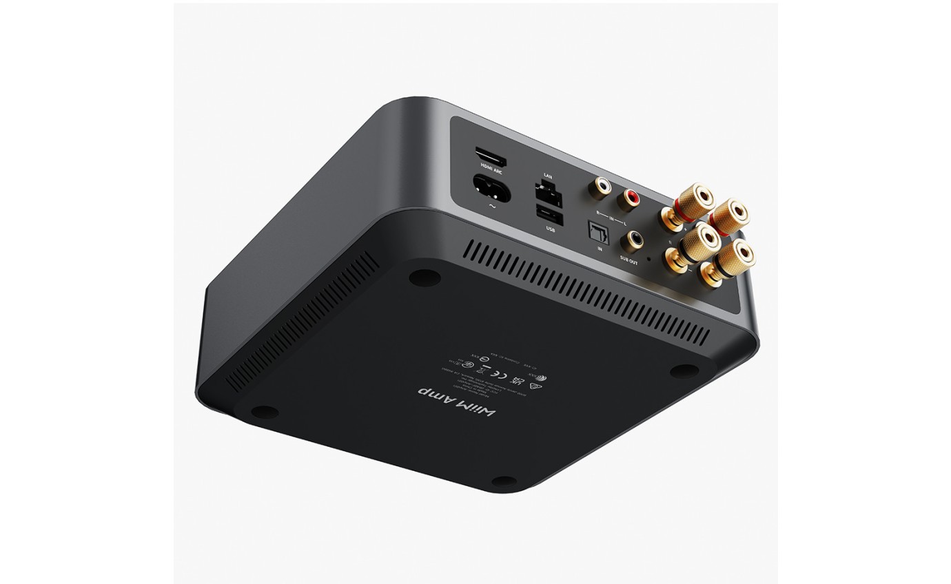 WiiM Amp Multiroom Stereo Streaming Amplifier (Space Grey) WIIMAMPSG
