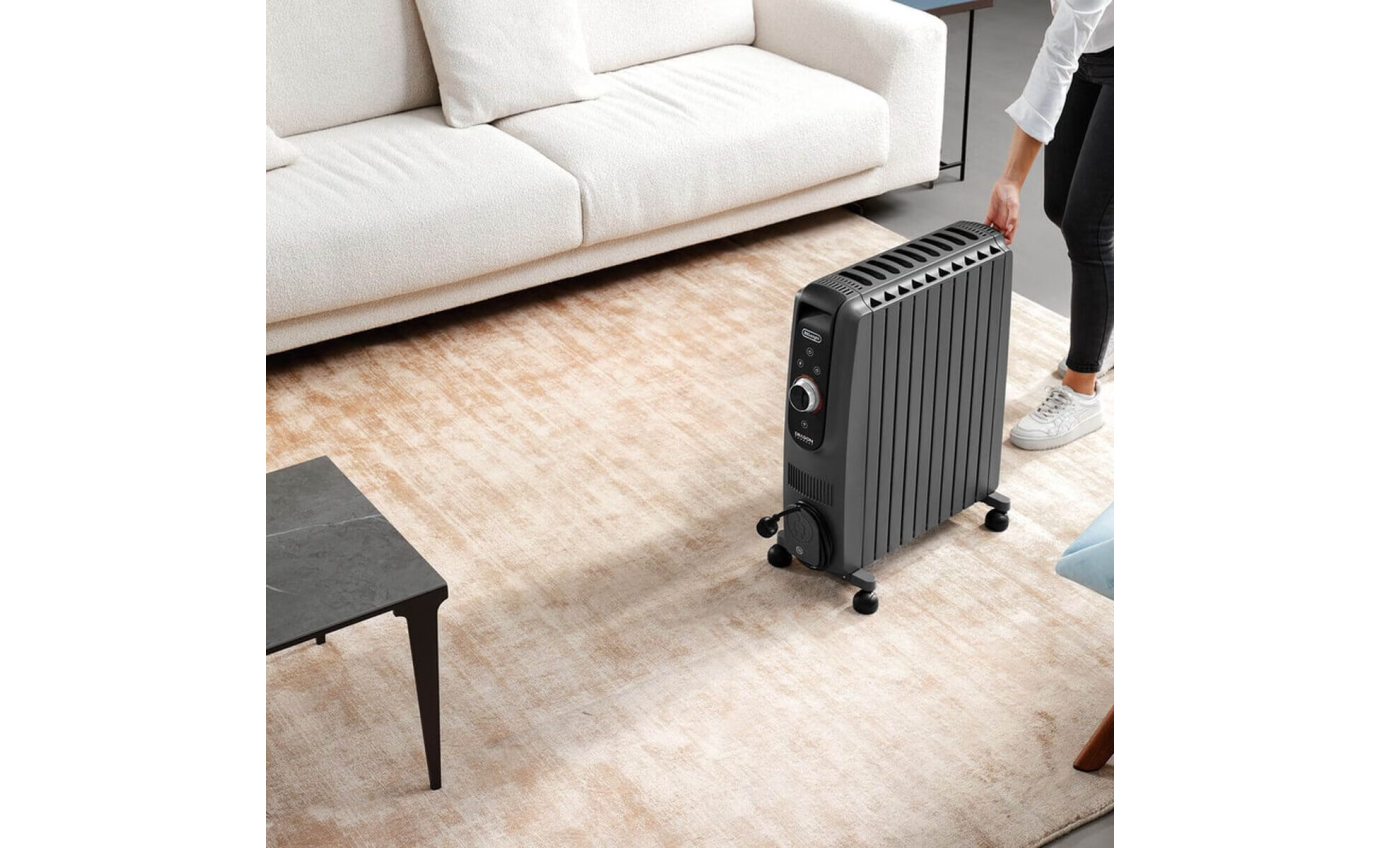 DeLonghi Dragon 5 Pro Connect 2400W Oil Column Heater TRD51024WIFIG