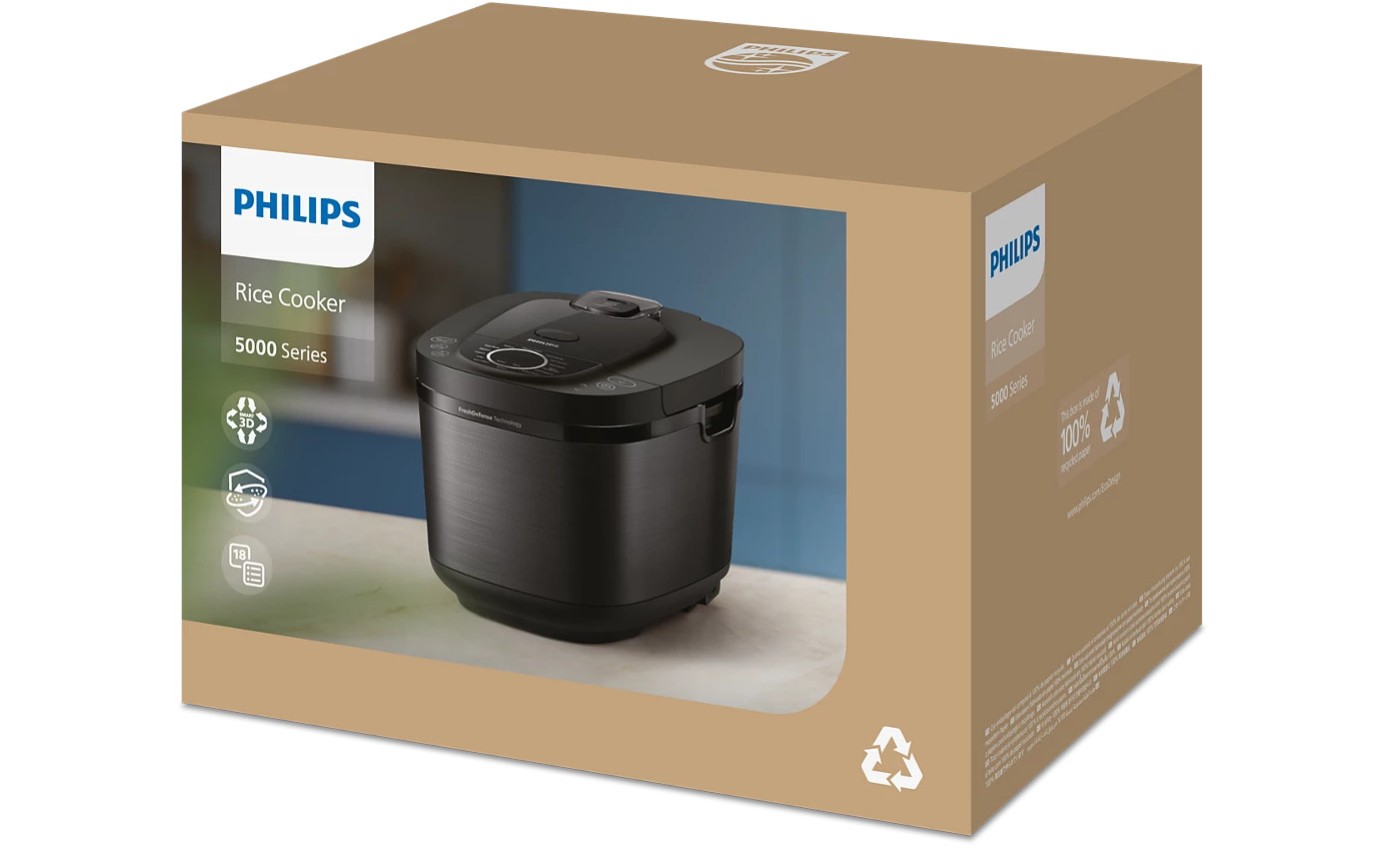 Philips 5000 Series Digital Rice Cooker HD481431