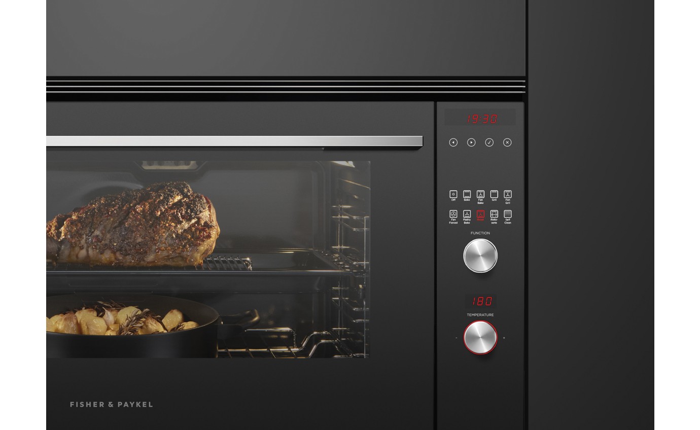 Fisher & Paykel 90cm Series 9 Contemporary Pyrolytic Oven OB90S9MEPX4