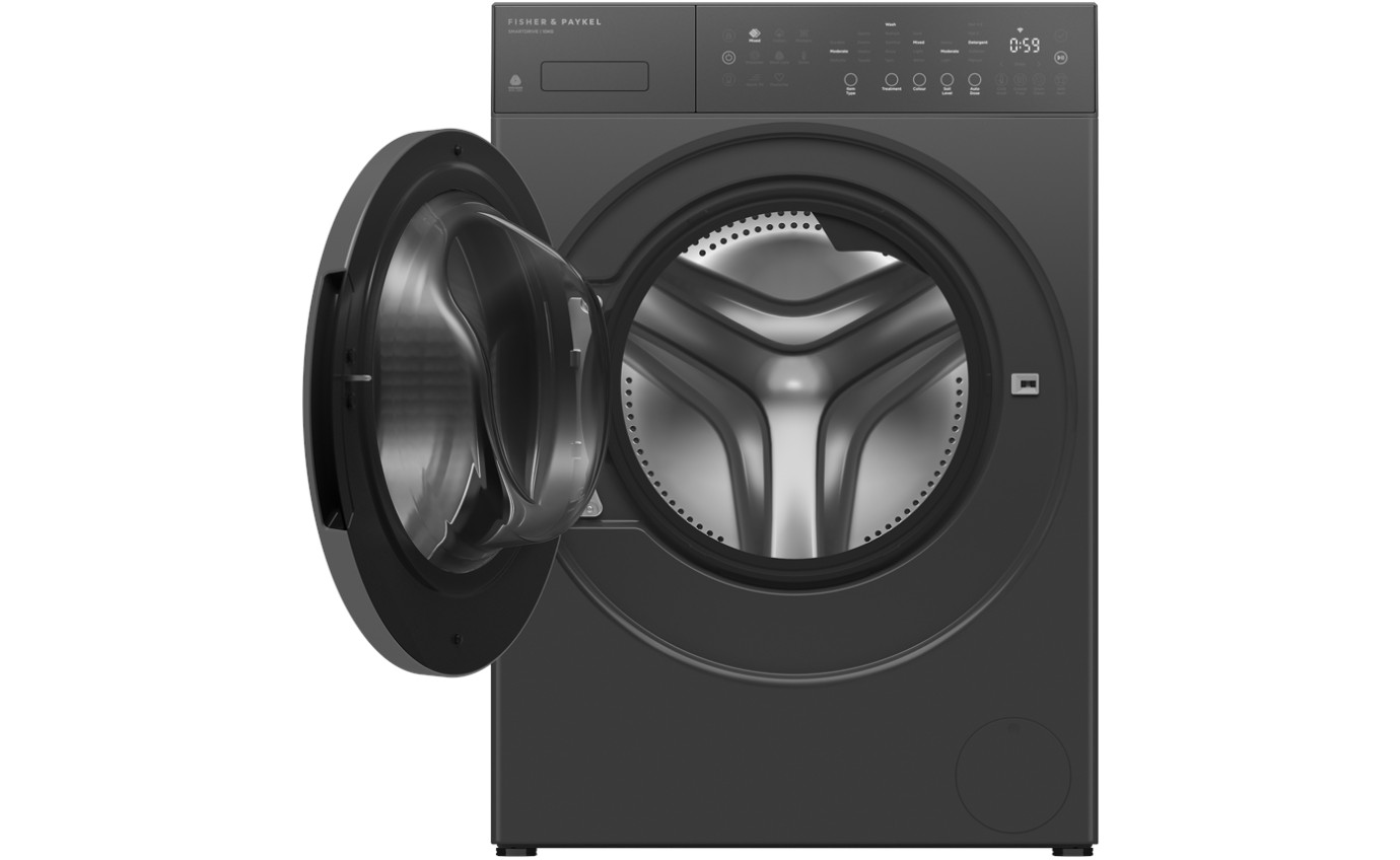 Fisher & Paykel 10kg Series 5 Contemporary Front Loader Washing Machine (Graphite) WH1060PG5