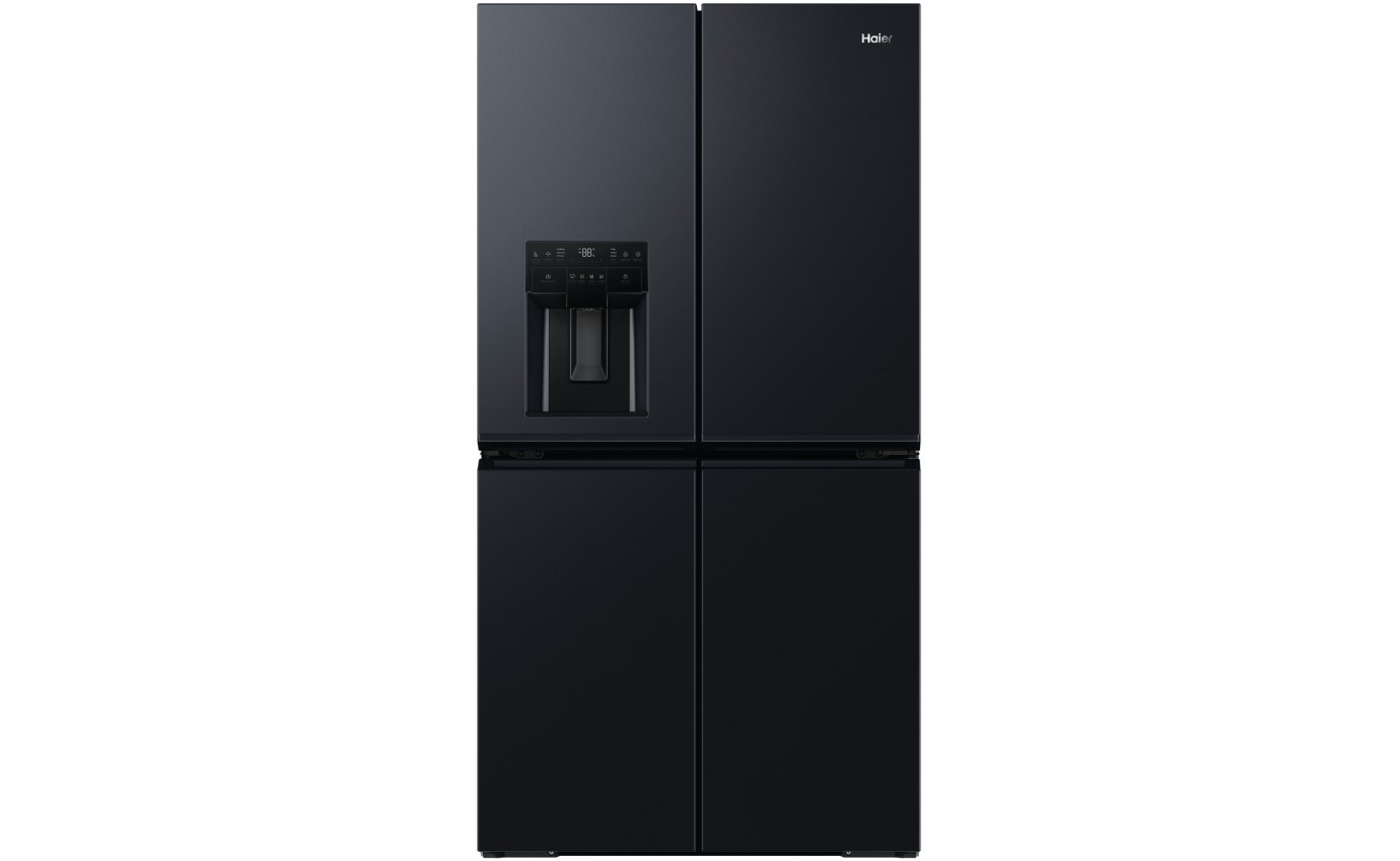 Haier 601L 600 Series Quad Door Refrigerator Freezer (Black) HRF680YZC