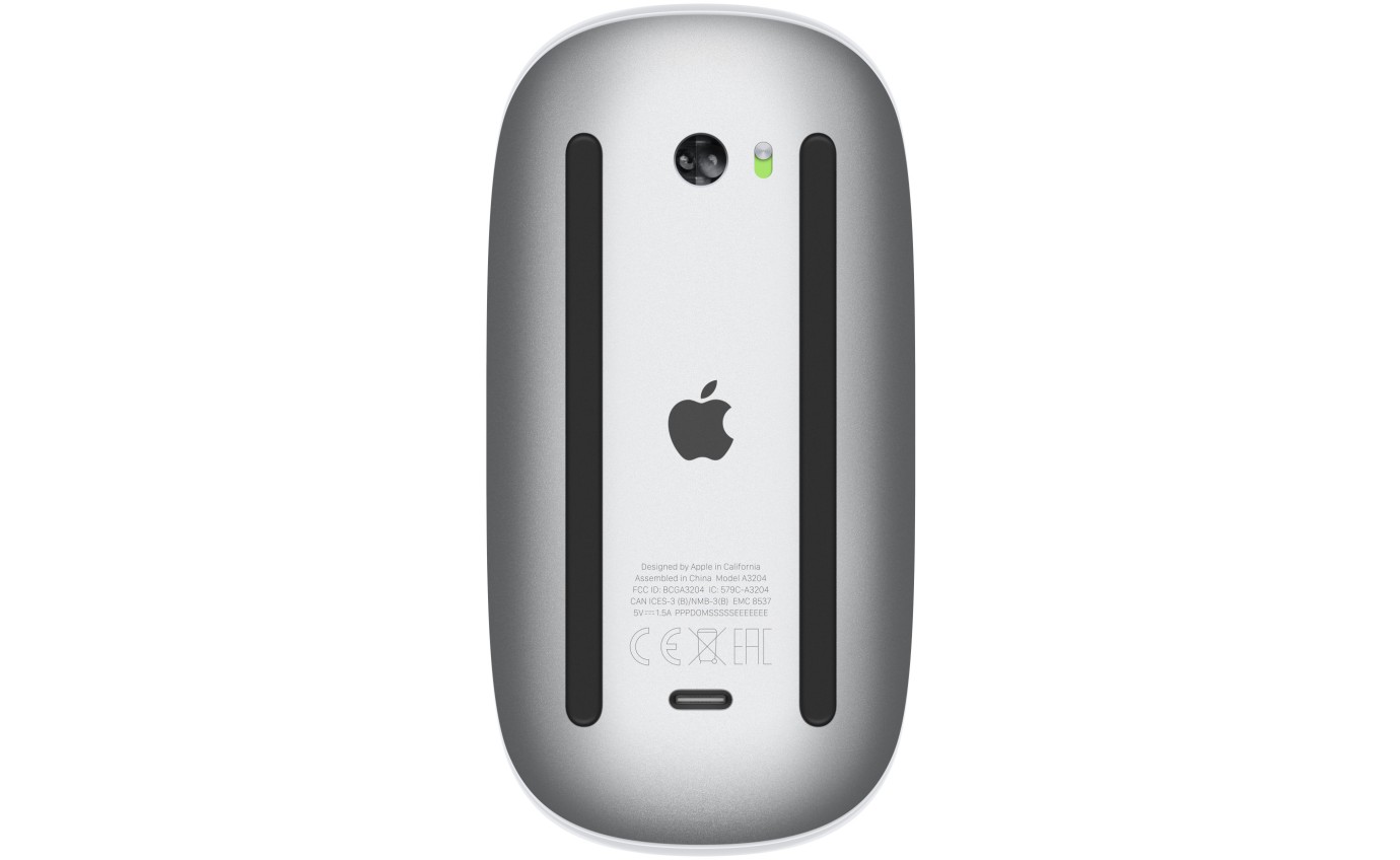 Apple Magic Mouse (USB‑C) — White Multi-Touch Surface