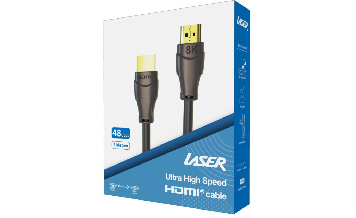 Laser 8K HDMI 2.1 Gold Cable CBHDMI28K