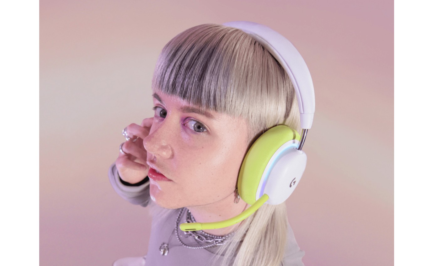 Logitech G G735 Wireless Gaming Headset (White) 981001084