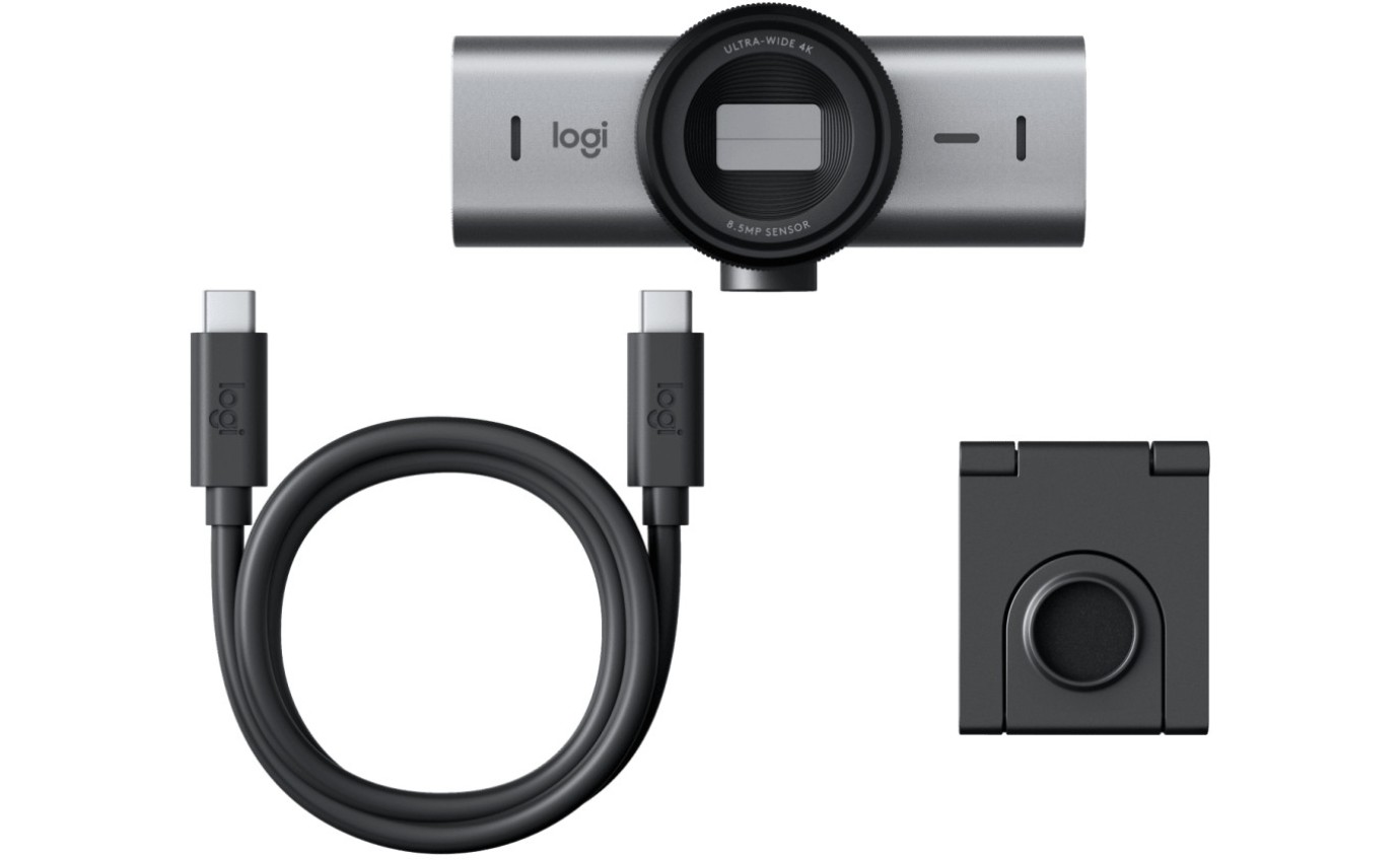 Logitech MX Brio Ultra HD 4K Webcam (Graphite) 960001548