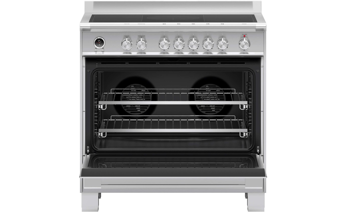 Fisher & Paykel 90cm Series 9 Classic 5 Zone Induction Pyrolytic Cooker, 2 SmartZones OR90SCI6X1