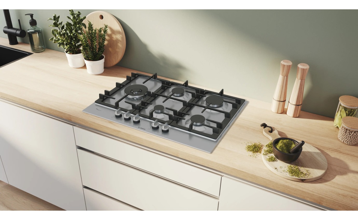 Bosch 75cm Gas Cooktop PCS7A5I90A