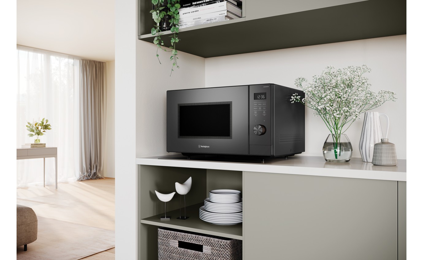 Westinghouse 45L 1100W Countertop Microwave Oven (Dark Grey) WMF4505GA