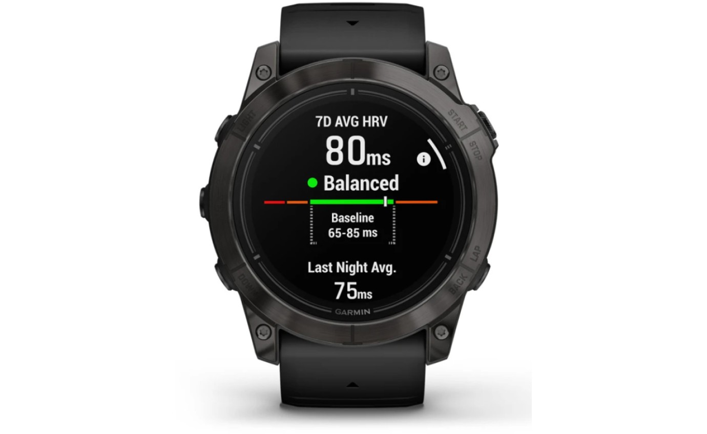 Garmin Garmin epix &trade; Pro (Gen 2) Sapphire Edition 51mm Carbon Grey DLC Titanium with Black Band 0100280402