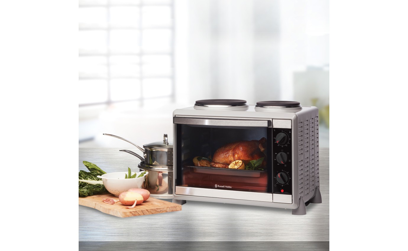Russell Hobbs Compact Kitchen Toaster Oven RHTOV2HP