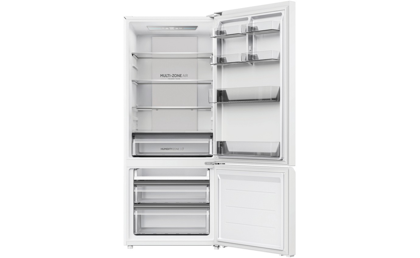 Haier 433L Bottom Mount Fridge (White) HRF420BW