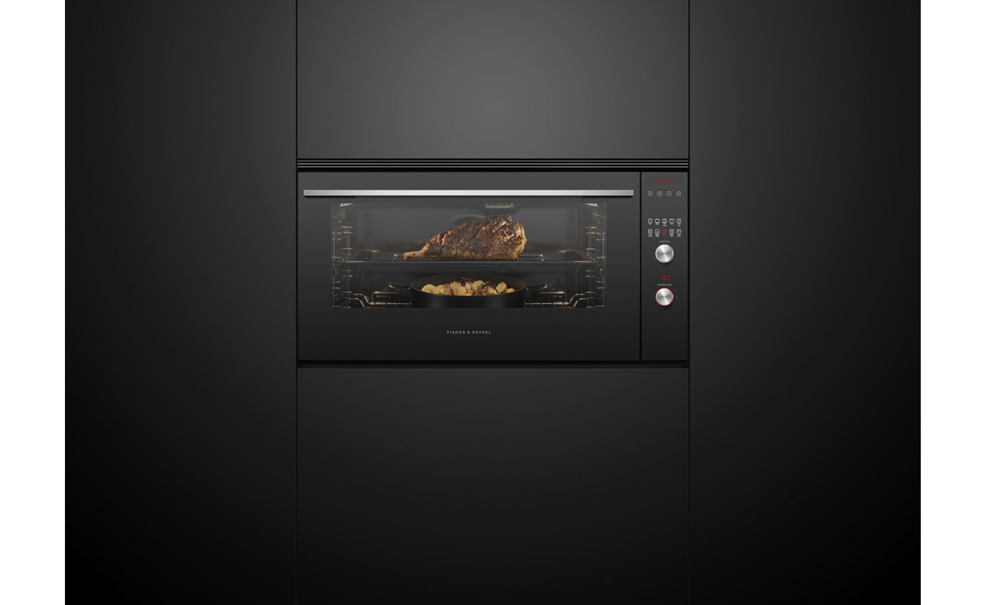 Fisher & Paykel 90cm Series 9 Contemporary Pyrolytic Oven OB90S9MEPX4