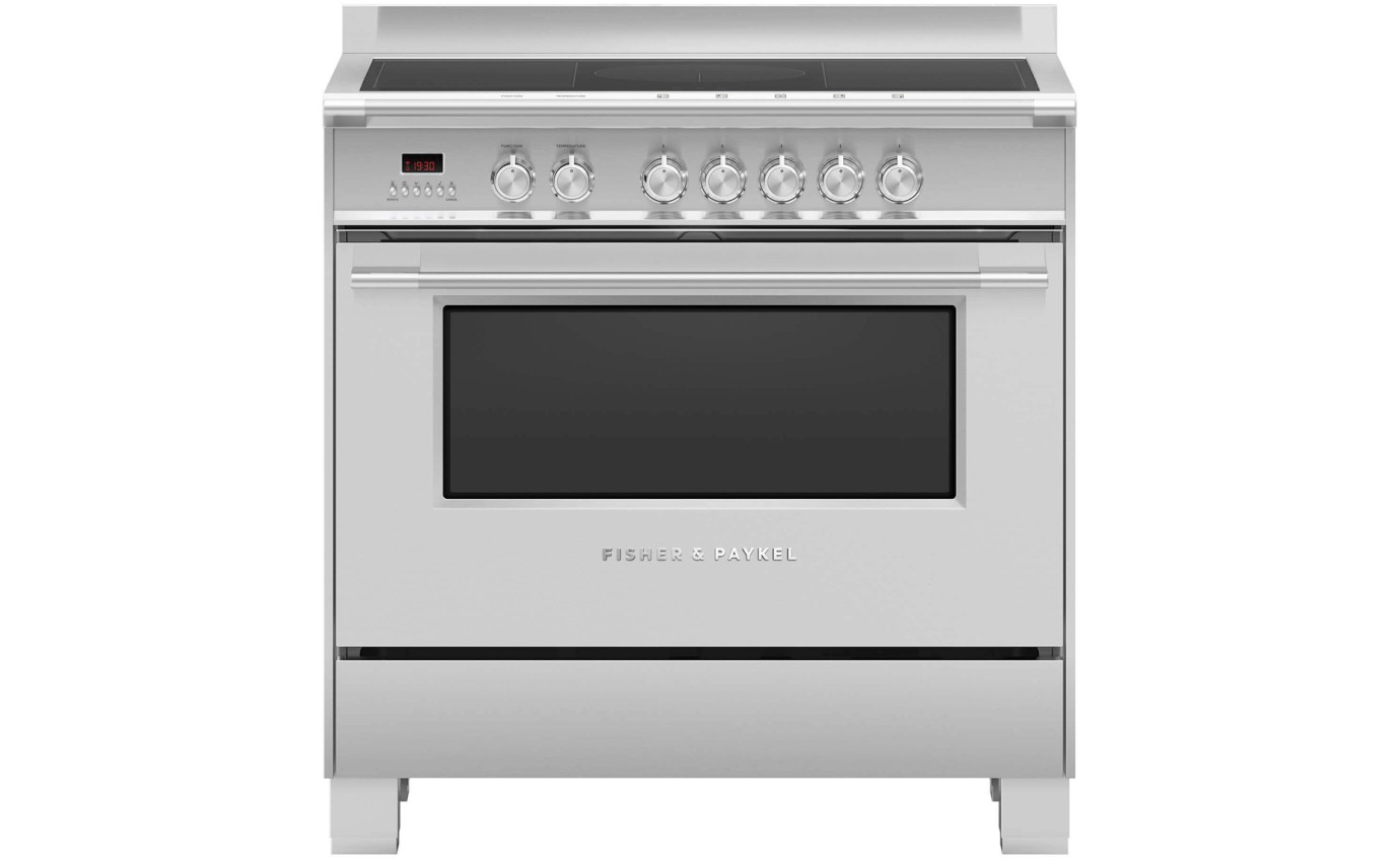 Fisher & Paykel 90cm Series 7 Classic 5 Zone Induction Cooker, 2 SmartZones OR90SCI4X1