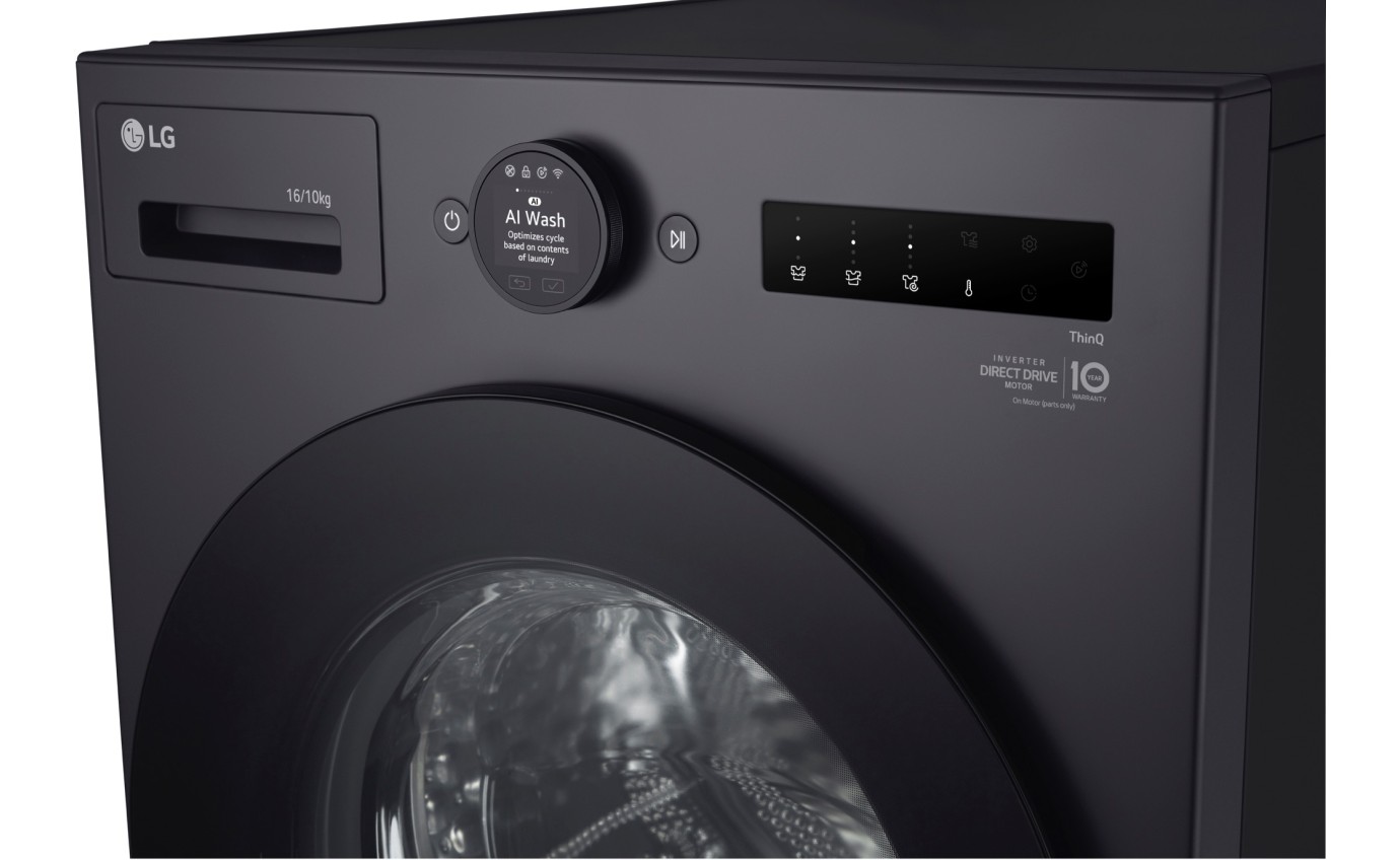 LG 16/10kg Washer Dryer Combo (Graphite) WXLC1016GX