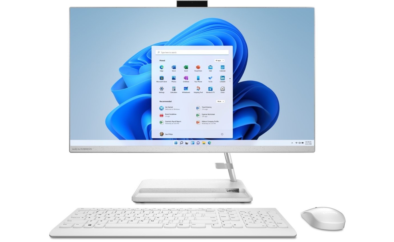 Lenovo 27 inch IdeaCentre 3 AIO PC Ryzen 7 7730U 16GB RAM 1TB SSD W11H F0FY00JAAU