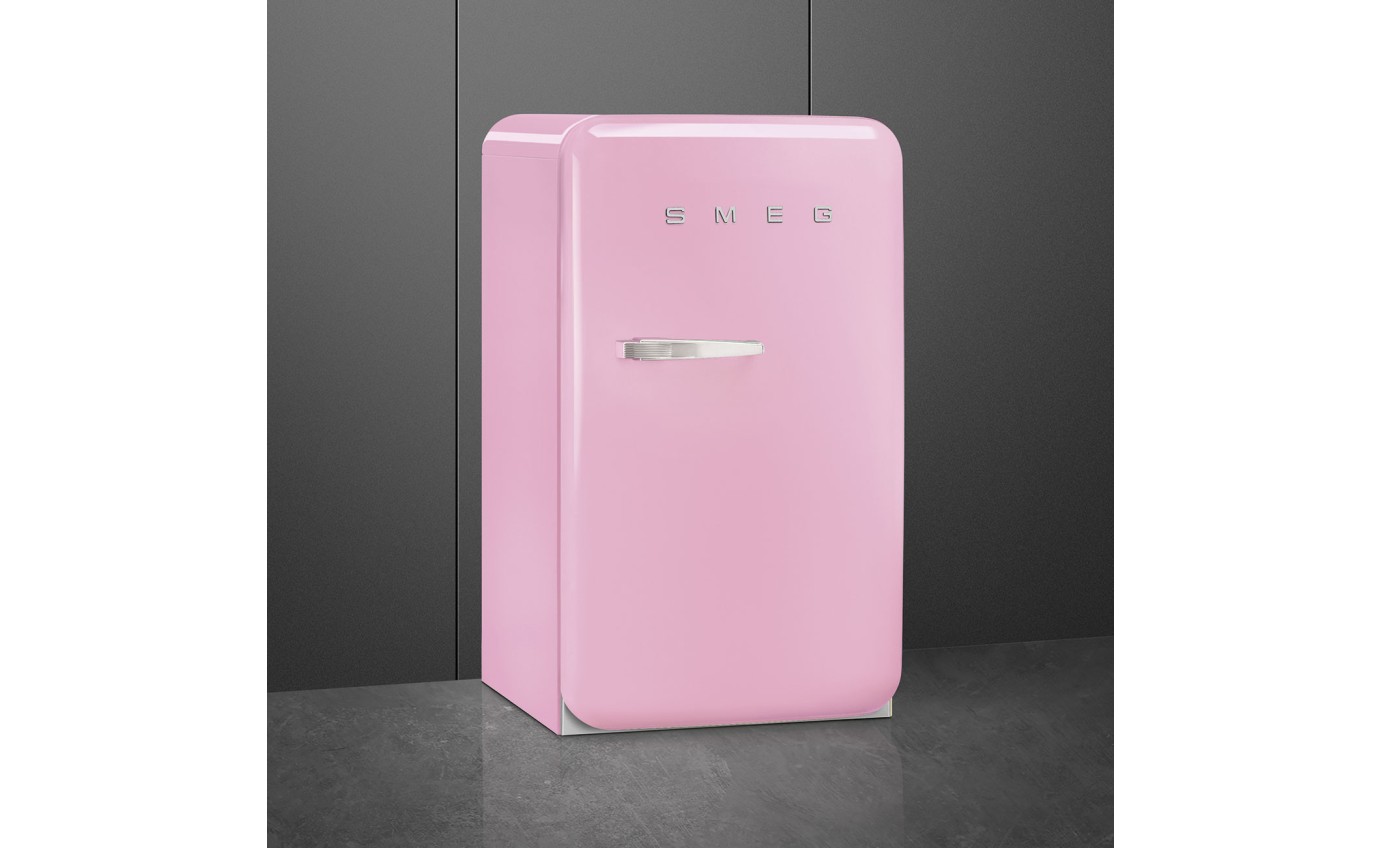 Smeg 135L 50's Style Refrigerator (Pink) FAB10HRPK6
