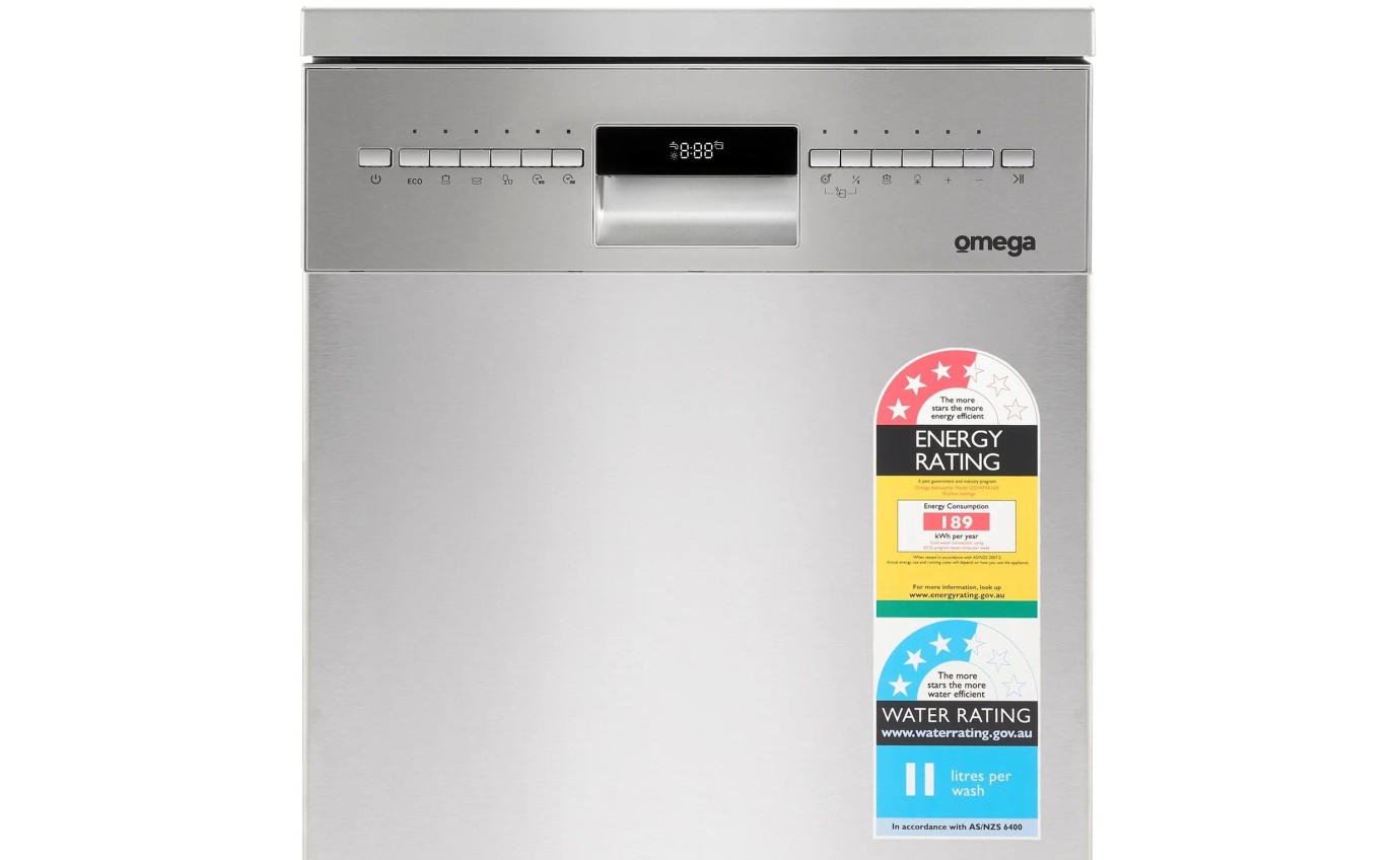 Omega 45cm Compact Freestanding Dishwasher ODWF4510X