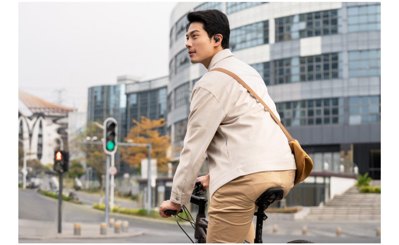 Shokz OpenFit Air Open-Ear Headphones (Black) T511STBK